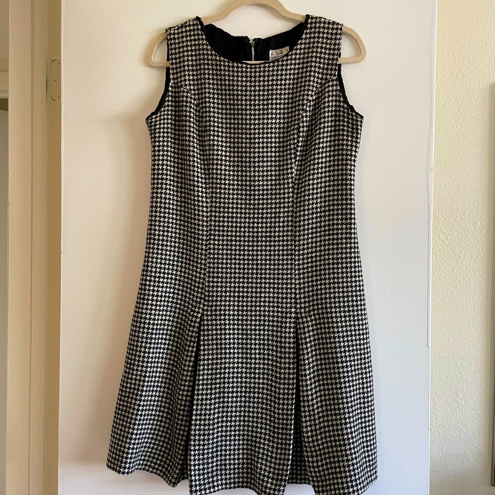 Vintage Houndstooth dress